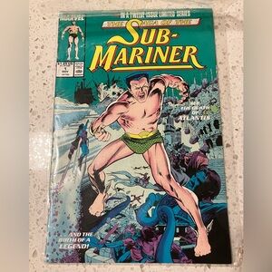 The Saga of the Sub-Mariner Comic Book